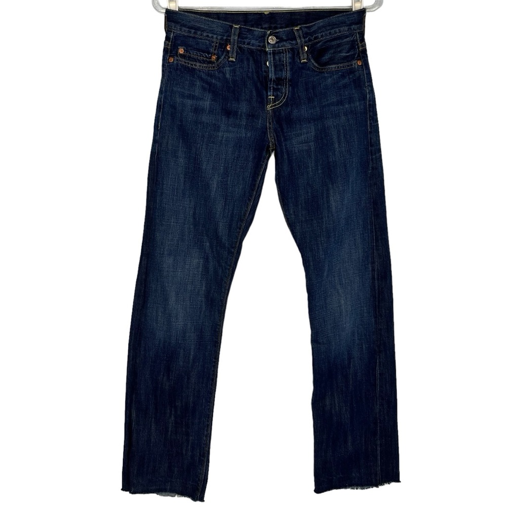 Levi’s 501 Red Line Selvaged Edge Jeans Capital E Care Tag
